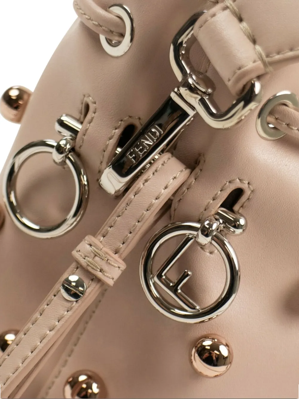 FENDI Mon Tresor kleine bucket-tas Roze