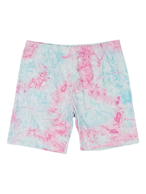 Callipygian tie-dye "Multi (Rainbow)" shorts