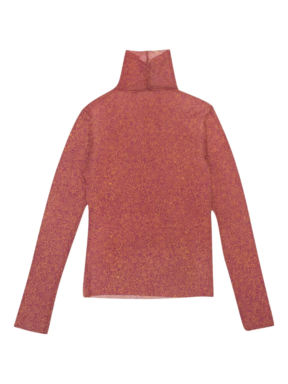 Callipygian mesh roll-neck top | T-Shirts & Jersey Shirts | Image 2