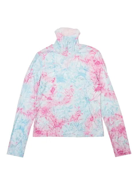 Callipygian tie-dye top