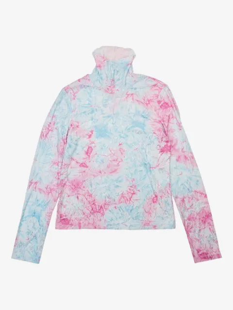 Callipygian tie-dye top