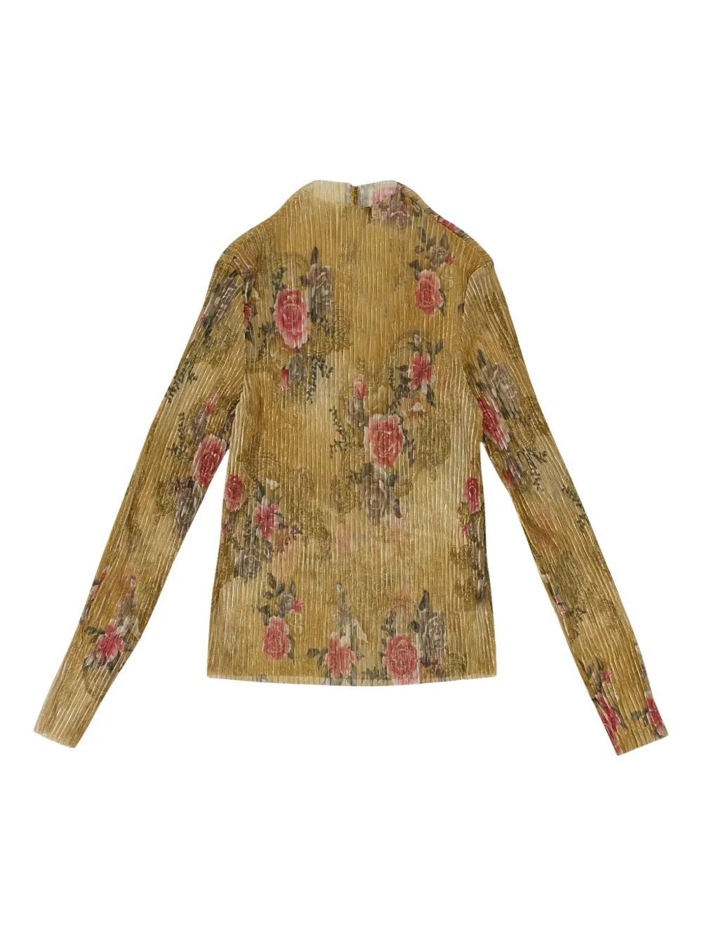Callipygian floral-print top | Yellow | Image 1