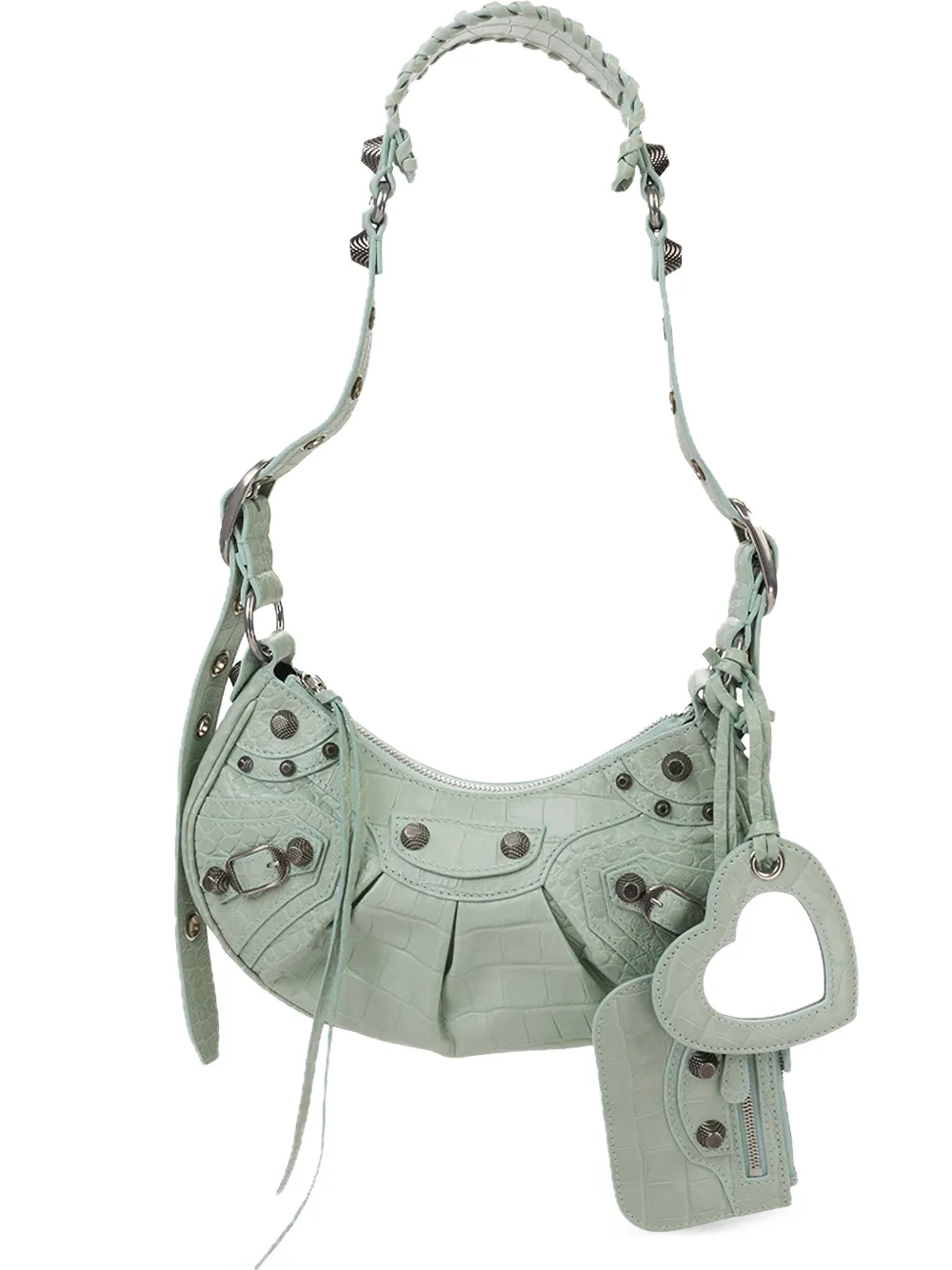 Balenciaga Le Cagole Xs Shoulder Bag In Green