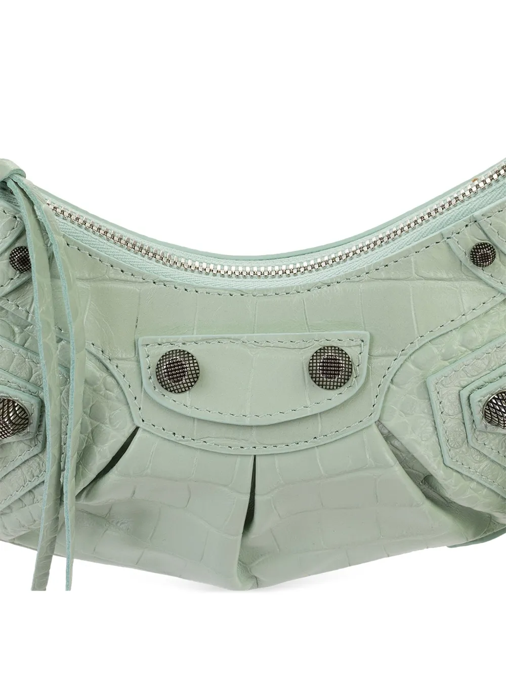 Balenciaga Le Cagole Xs Shoulder Bag In Green