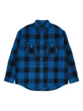 Purple Brand plaid shirt - Blue
