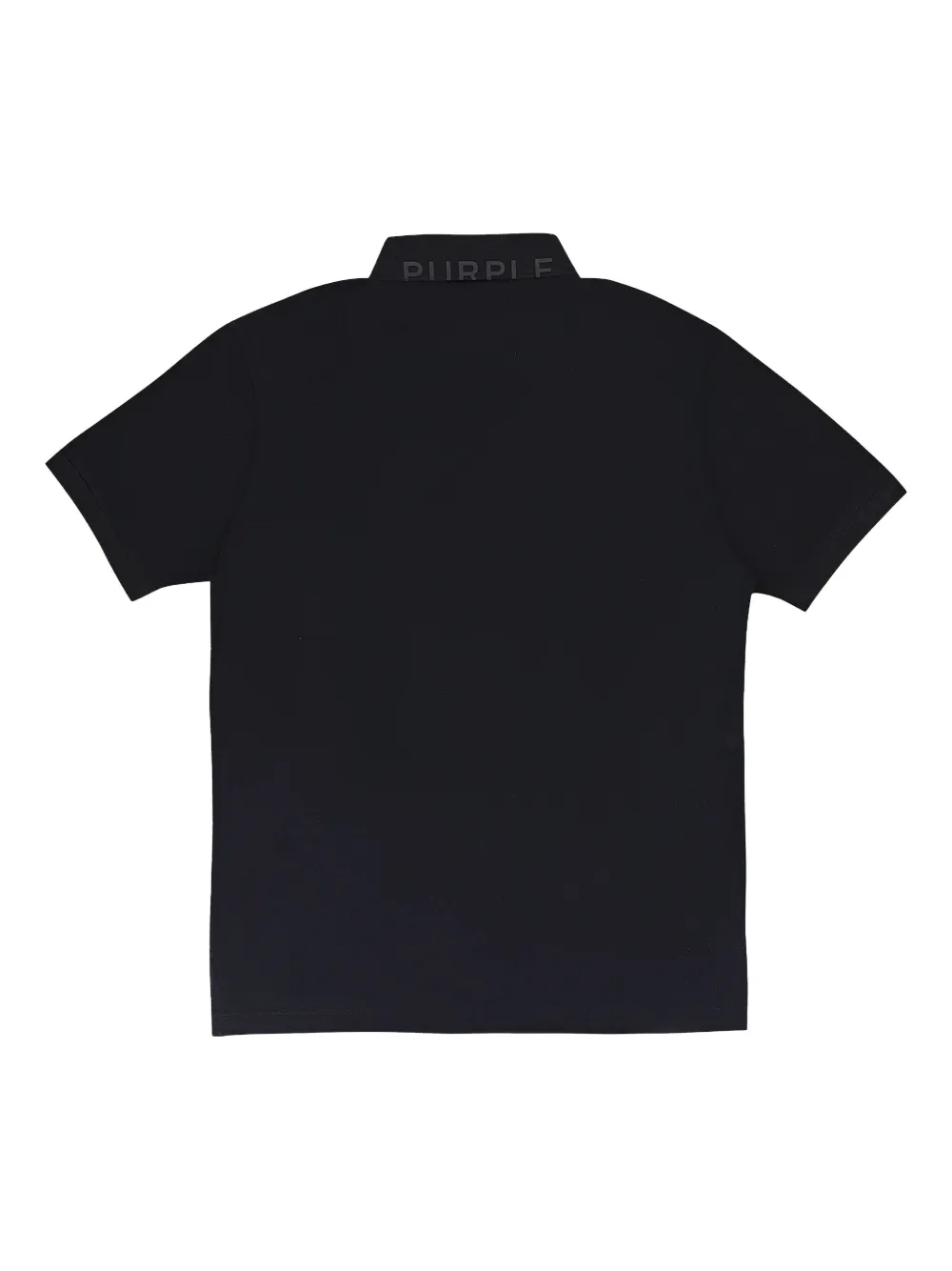 Purple Brand short sleeve polo shirt - Zwart