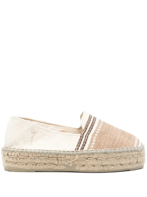 Espadrilles à rayures - Manebi - Modalova
