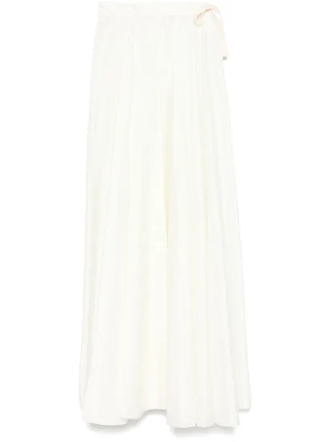 MM6 Maison Margiela taffeta maxi skirt
