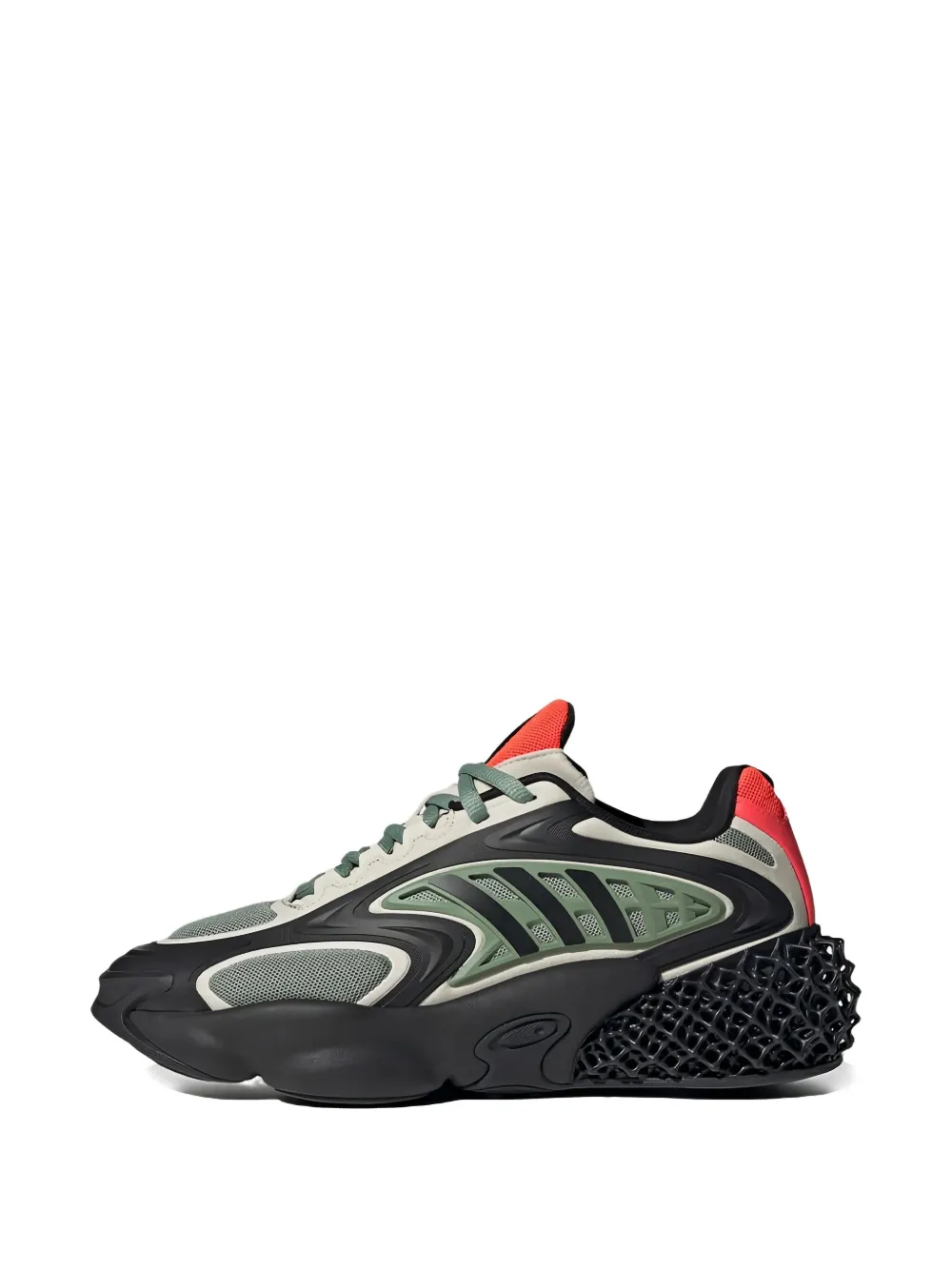 adidas 4D Krazed "Black Army Green Red" sneakers
