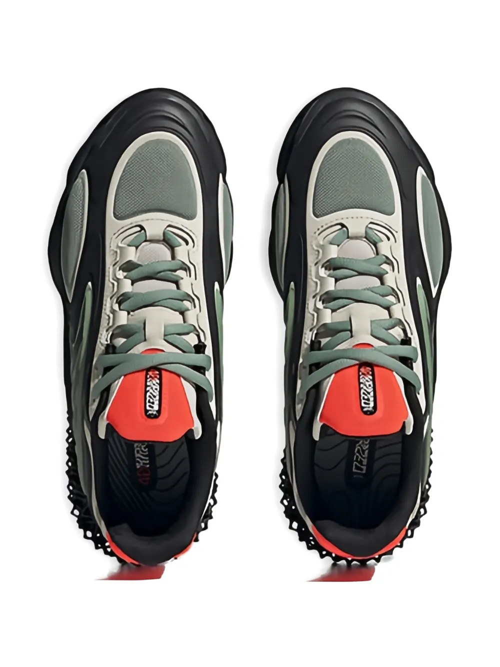 adidas 4D Krazed "Black Army Green Red" sneakers