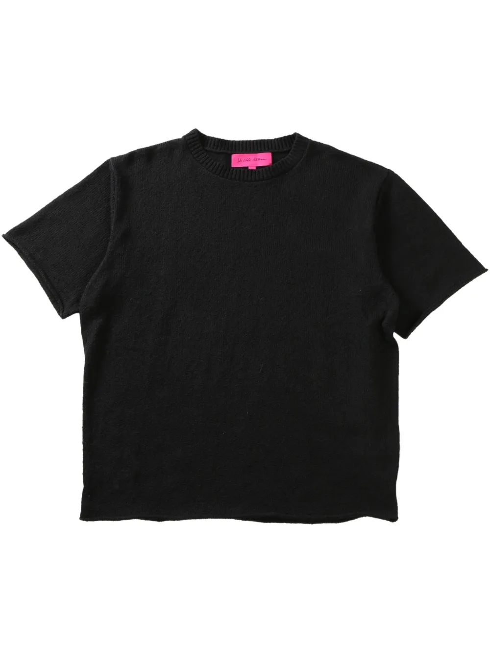 knitted cotton T-shirt