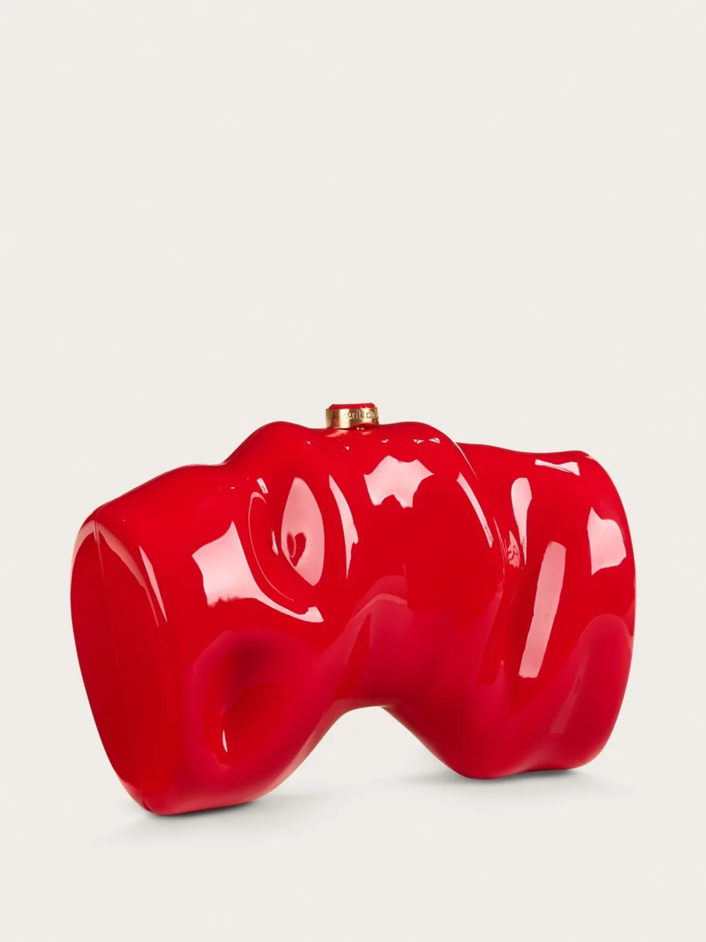 Cult Gaia Scrunch clutch bag - Rood