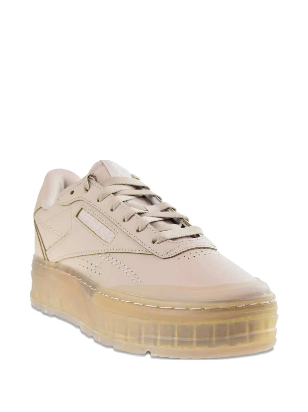 Reebok Club C Double Geo platform sneakers Neutrals
