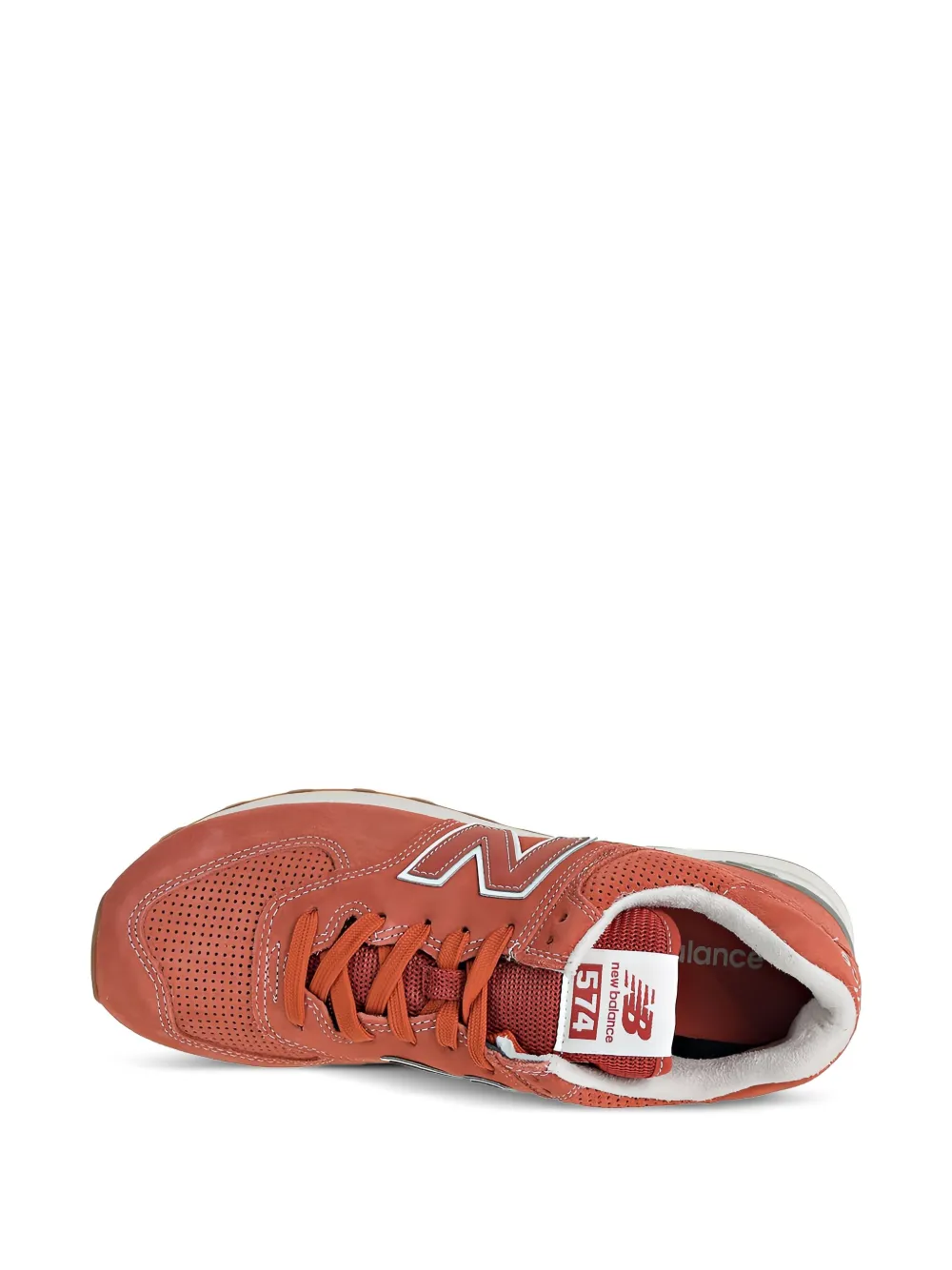 New Balance 574 "Vintage Russet" sneakers Red
