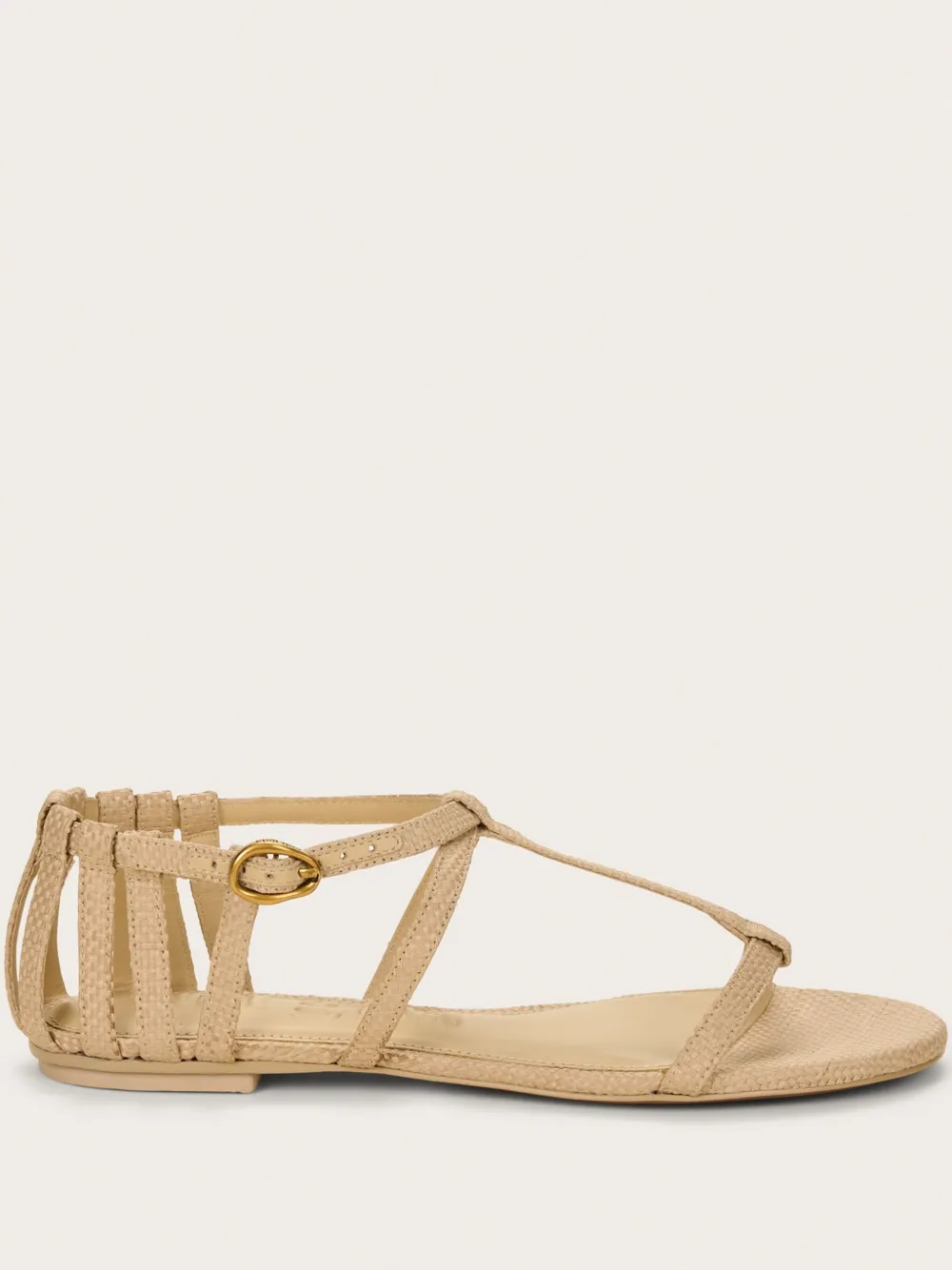 Cult Gaia leather sandals Neutrals