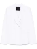 LIU JO double-breasted blazer - White