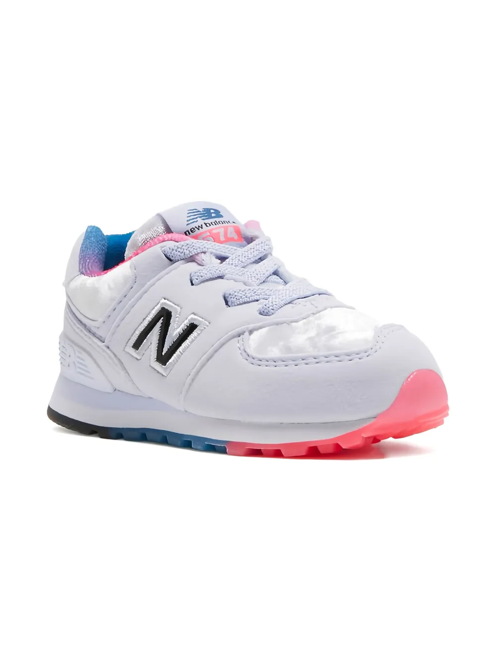 New Balance 574 "Silent Grey White" sneakers Purple