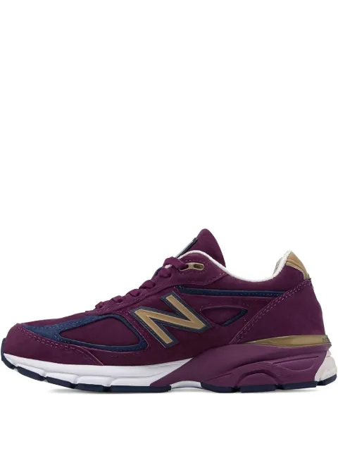 New Balance 990v4 suede trainers