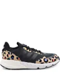 adidas Originals ZX 1K Boost ""Black/Brown/Blue"" sneakers