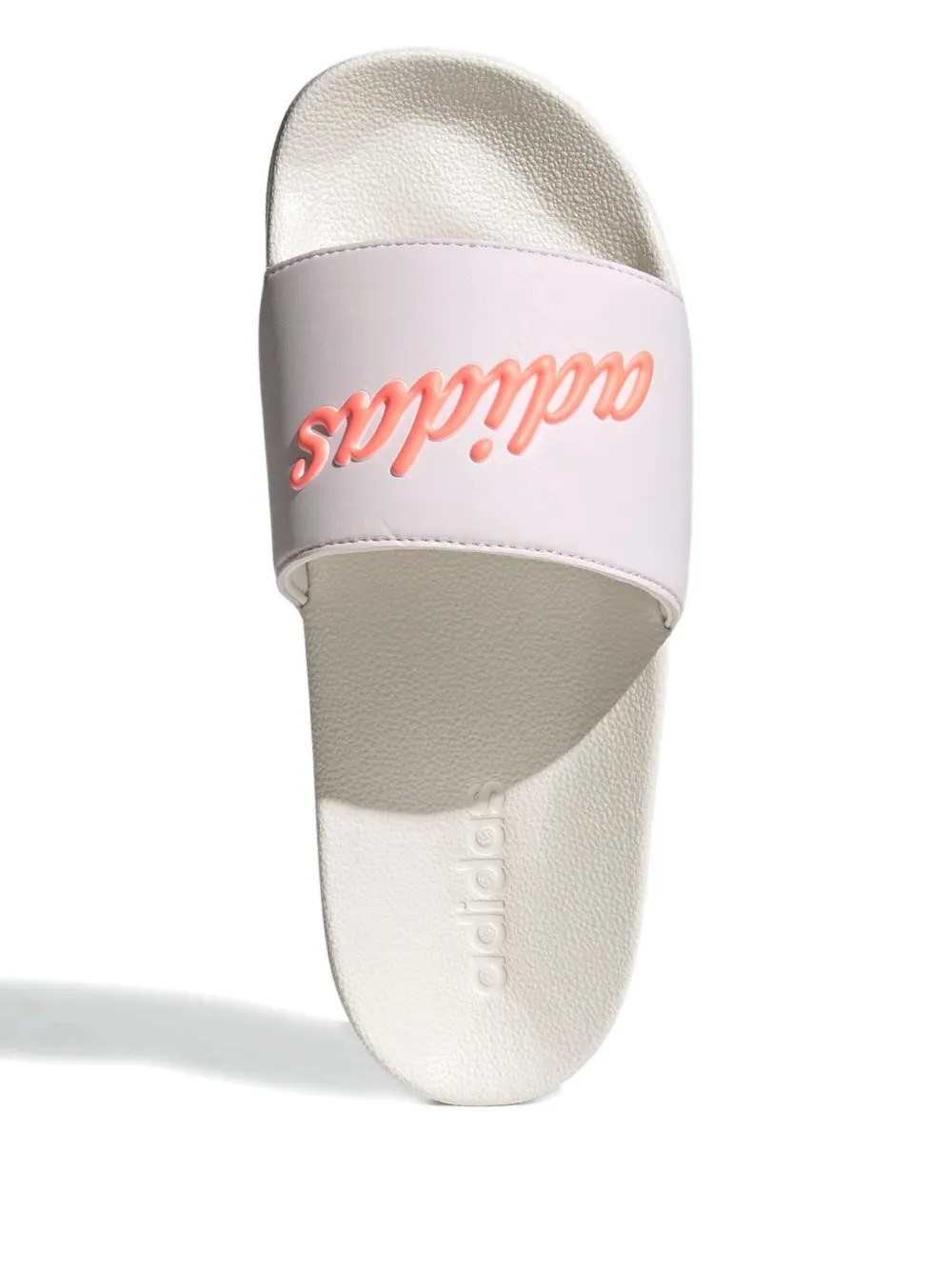 Adidas Originals Script-logo Slides In Pink