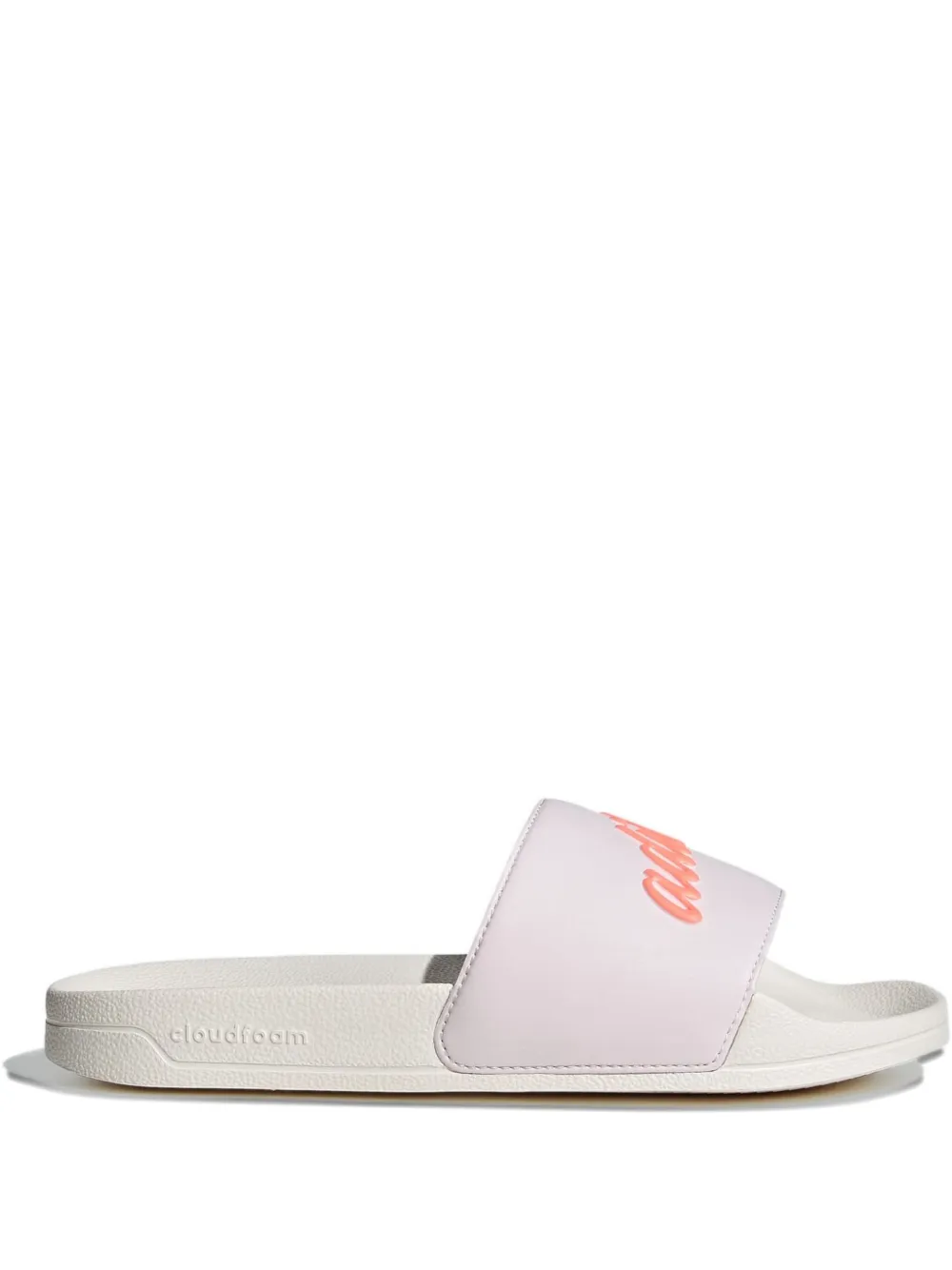 Adidas Originals Script-logo Slides In Pink