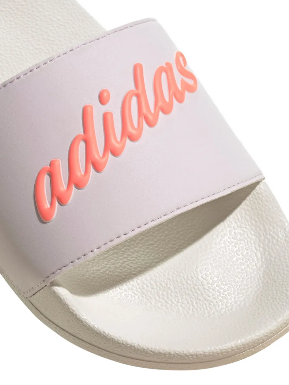 Adidas Originals Script-logo Slides In Pink