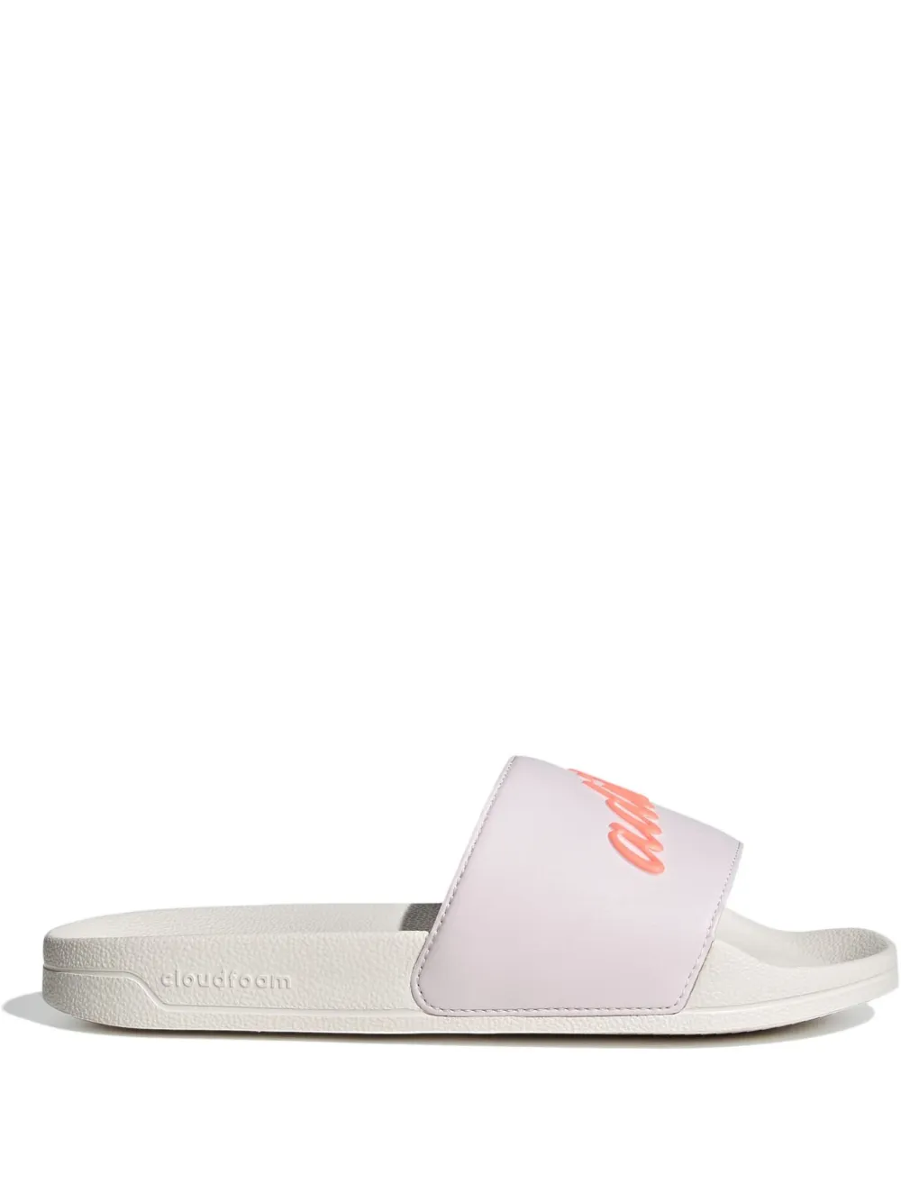 adidas script-logo slides Roze