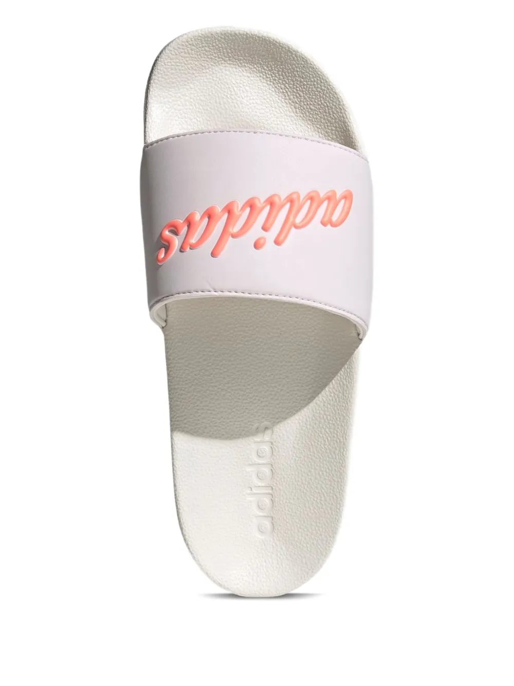 adidas script-logo slides Roze
