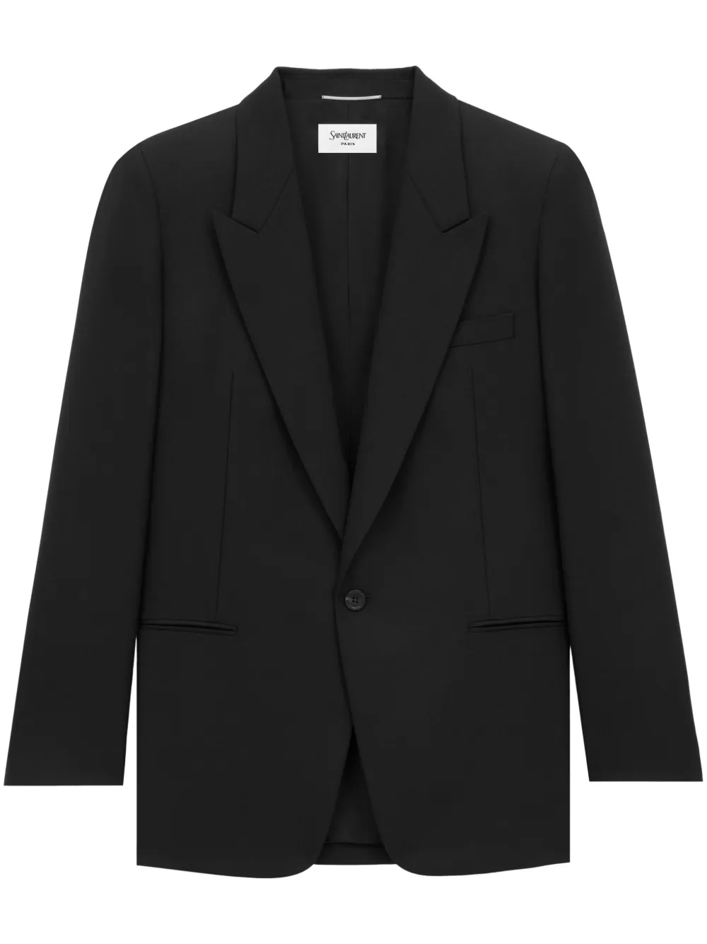 Saint Laurent single-breasted blazer | Black | Image 1