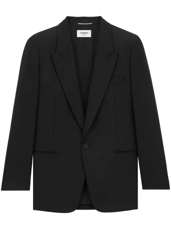 Saint Laurent シングルジャケット | ブラック | FARFETCH JP