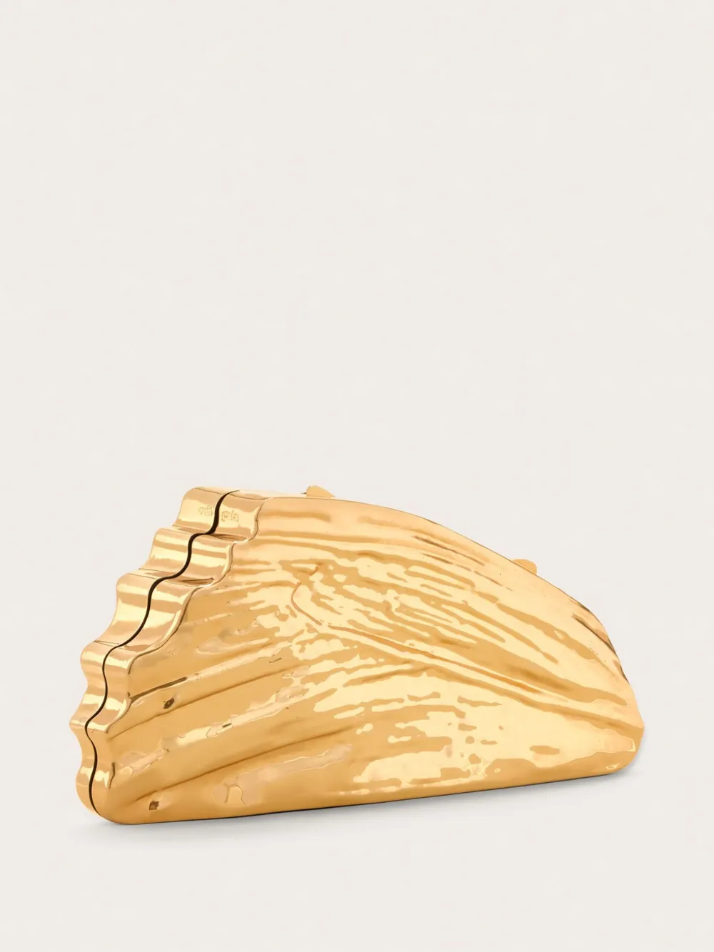 Cult Gaia Delvina clutch Goud