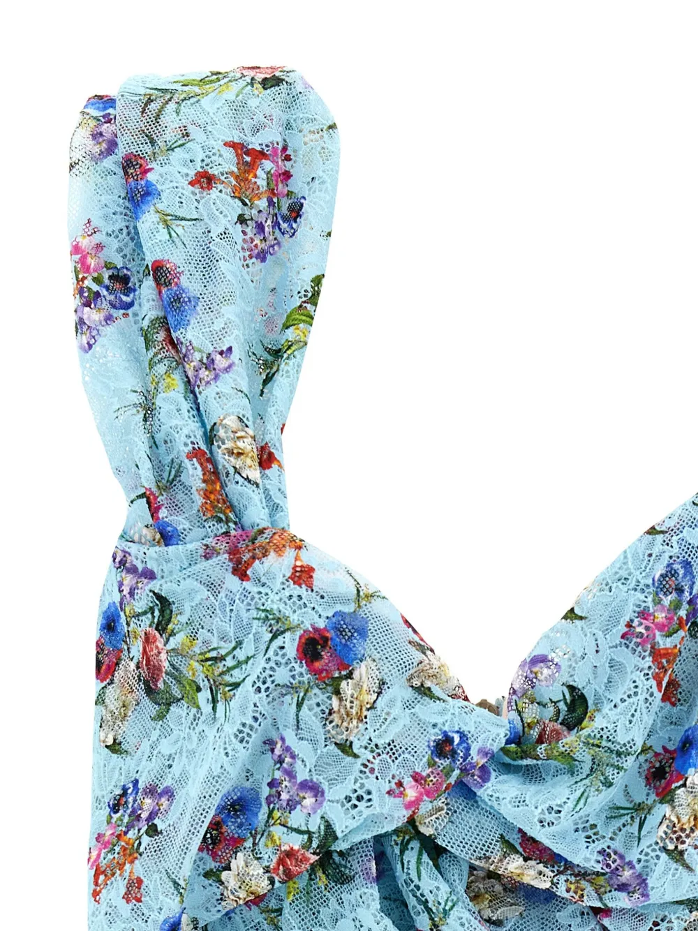 Vivienne Westwood Knot korset top Blauw