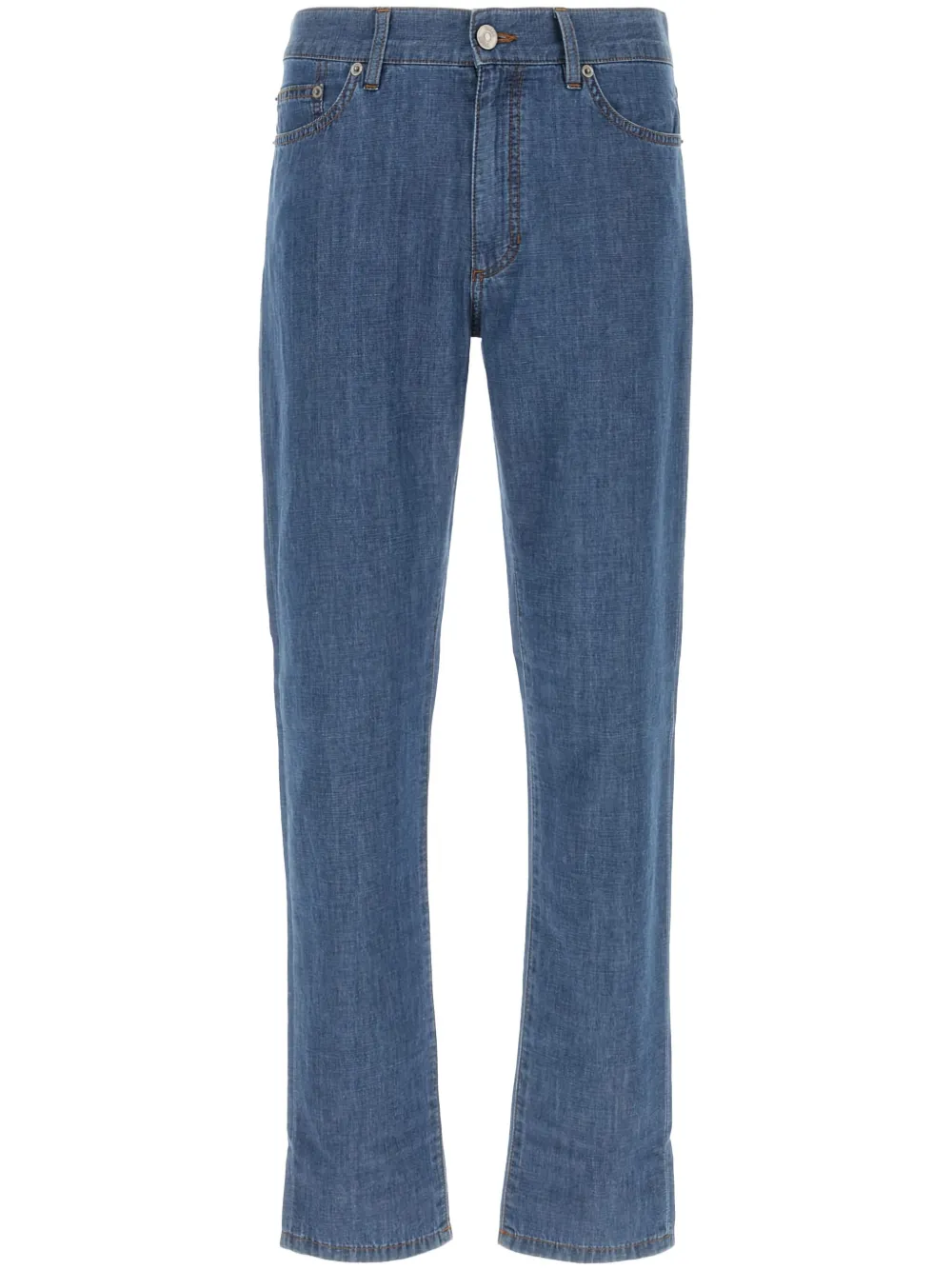 Zegna Straight jeans Blauw