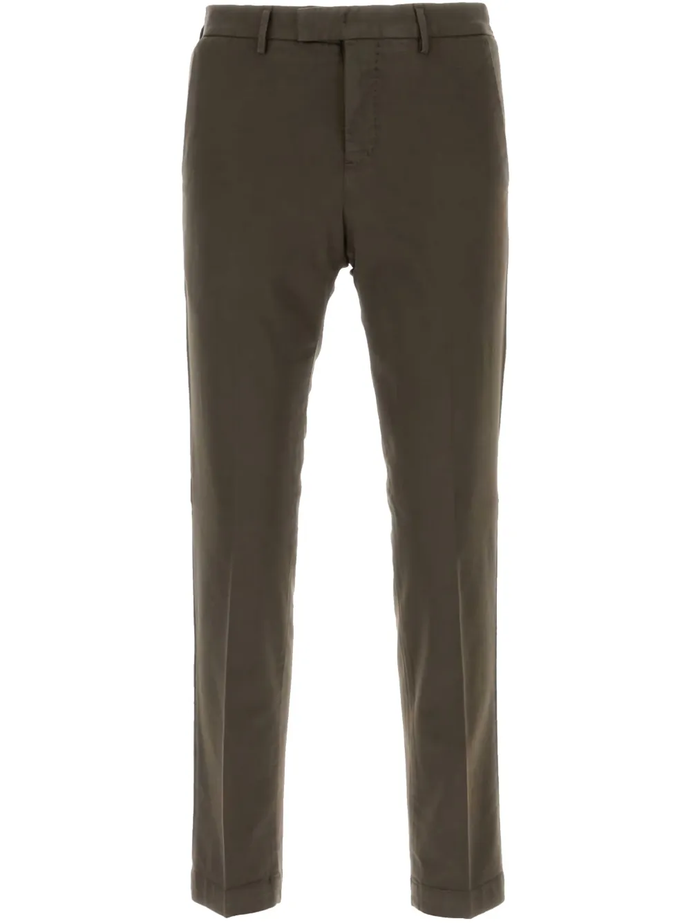 PT Torino stretch-design tapered trousers | Brown | Image 1