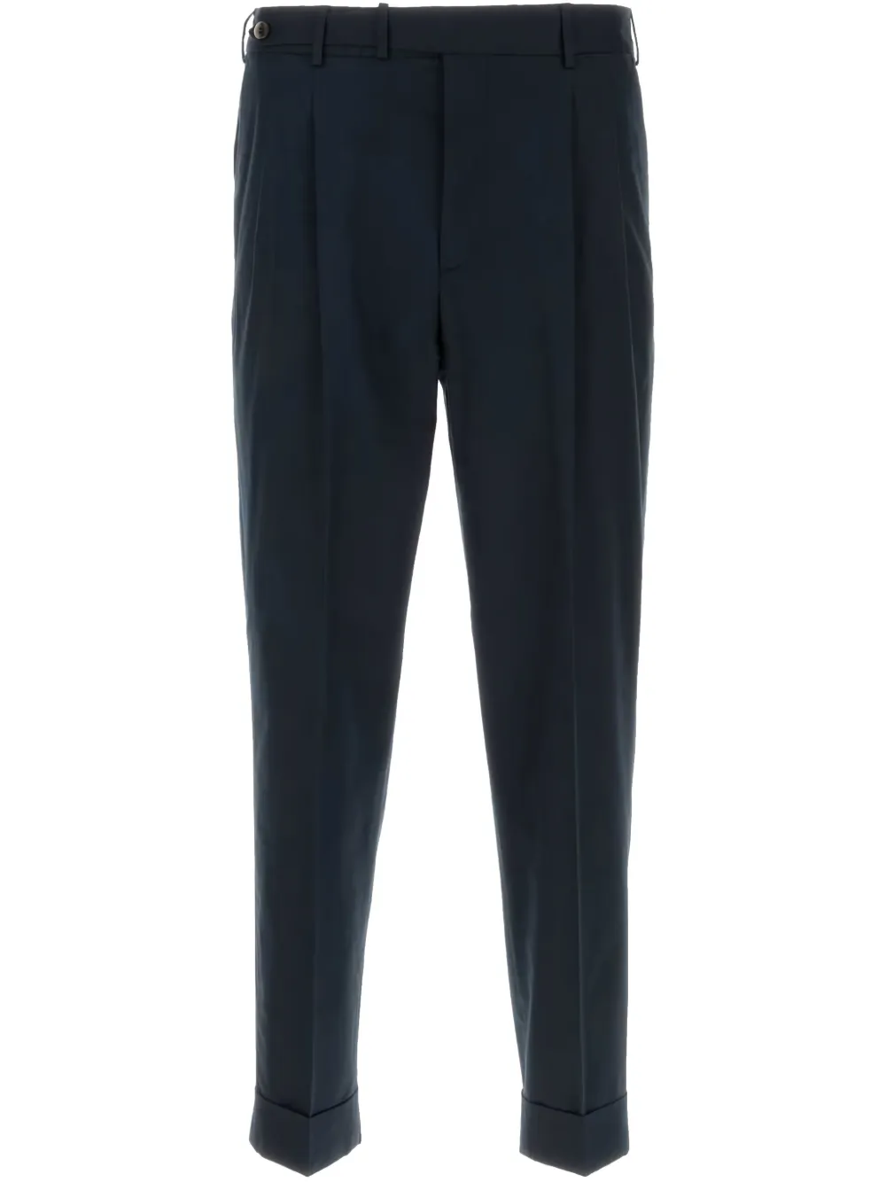 PT Torino stretch-design tapered trousers | Blue | Image 1