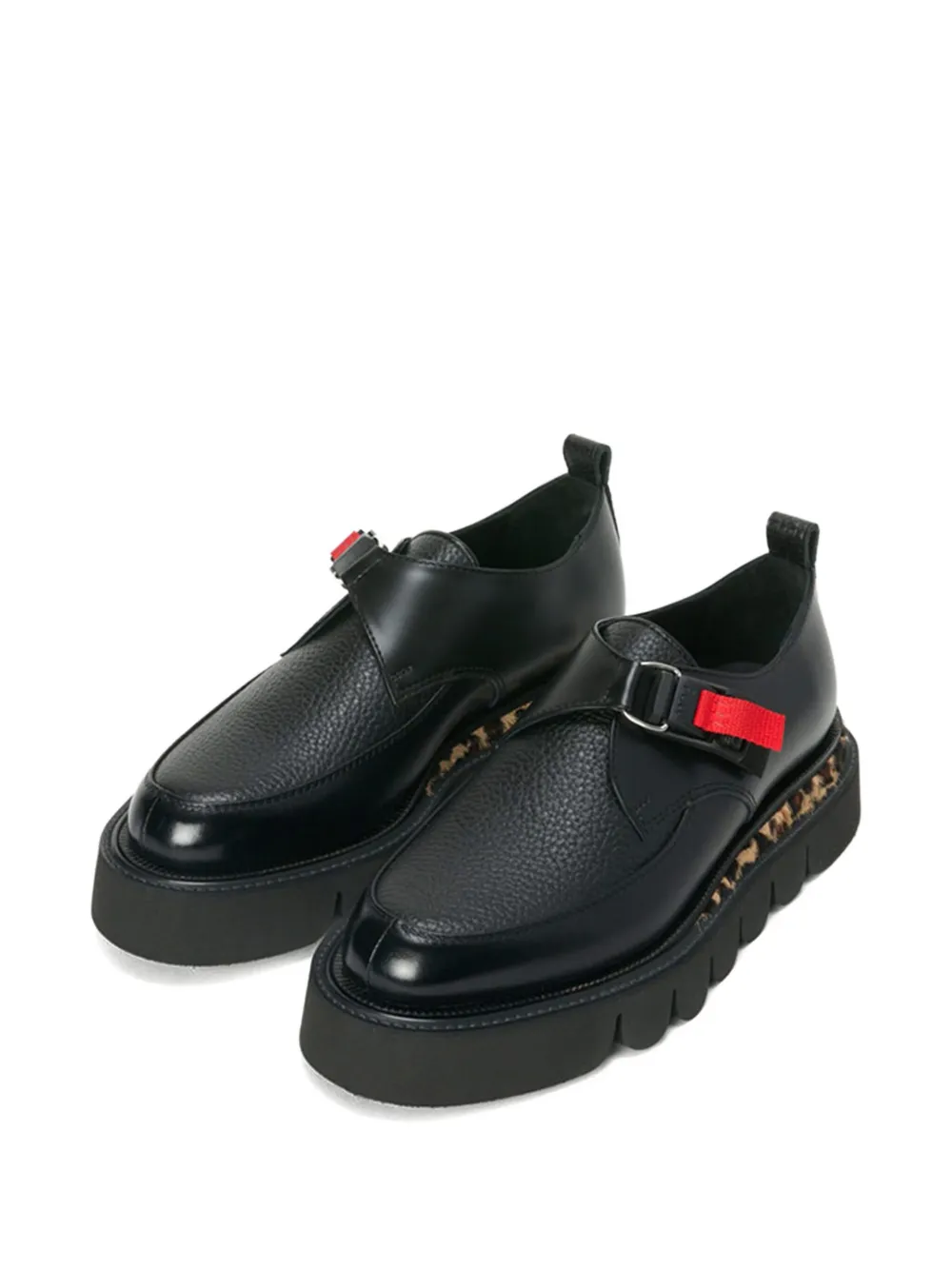 Hender Scheme 豹纹厚底系带鞋 | Image 2