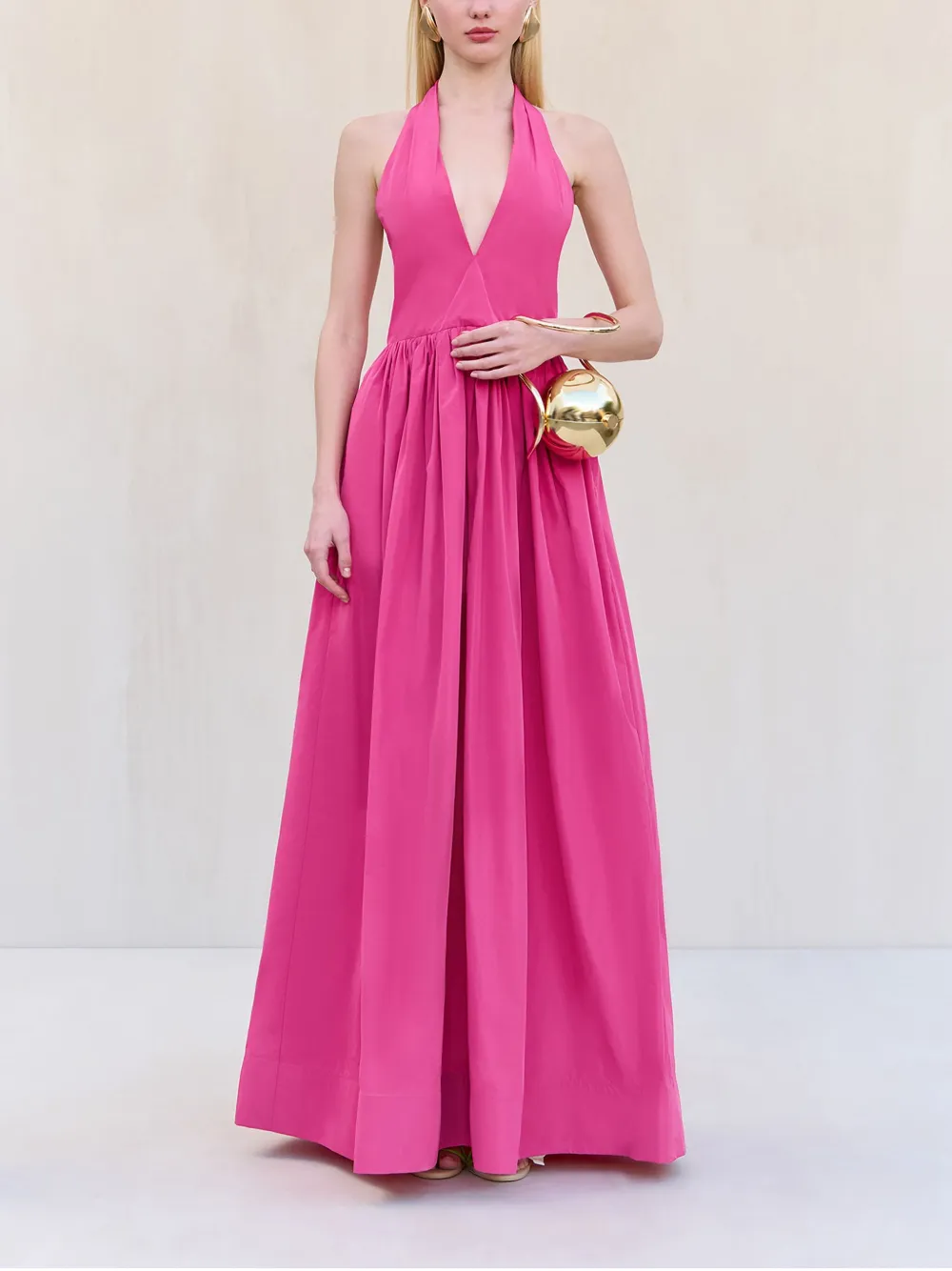 Cult Gaia Teagen Gown In Pink