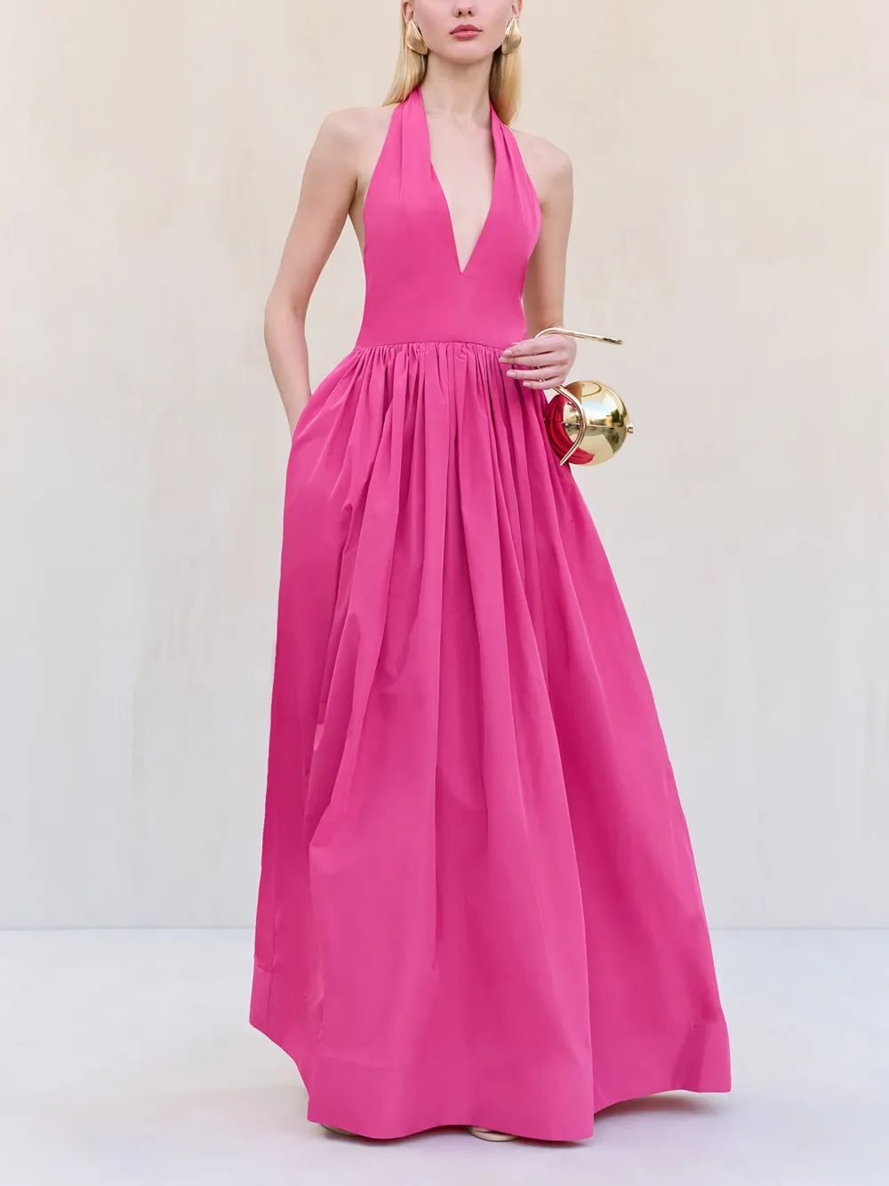 Cult Gaia Teagen avondjurk Roze