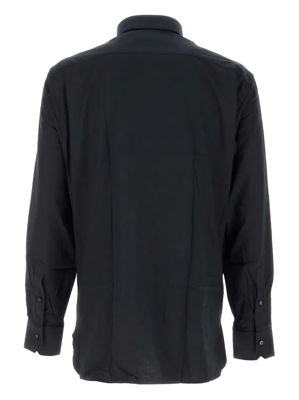 Zegna Overhemd met lange mouwen - Blauw