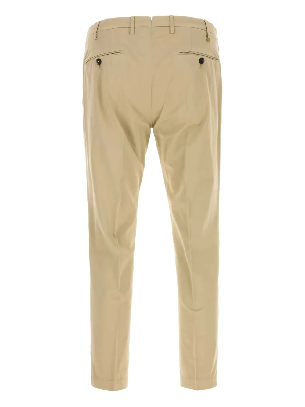 PT Torino Stretch broek met toelopende pijpen - Beige