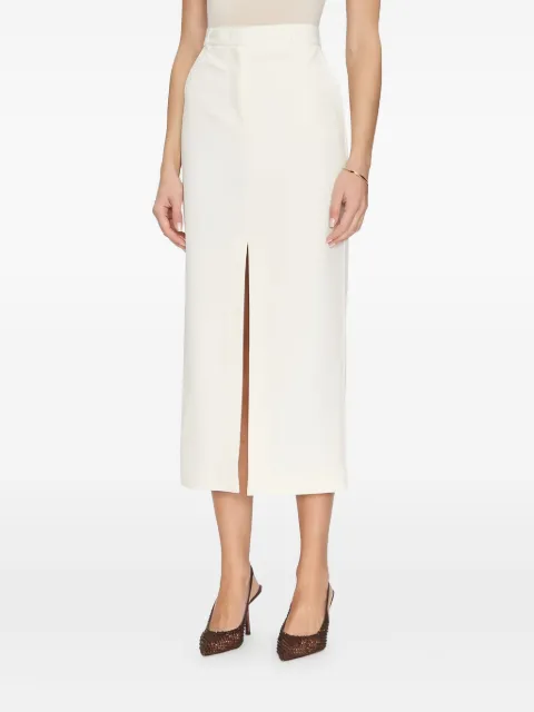SIMONA CORSELLINI split-front skirt