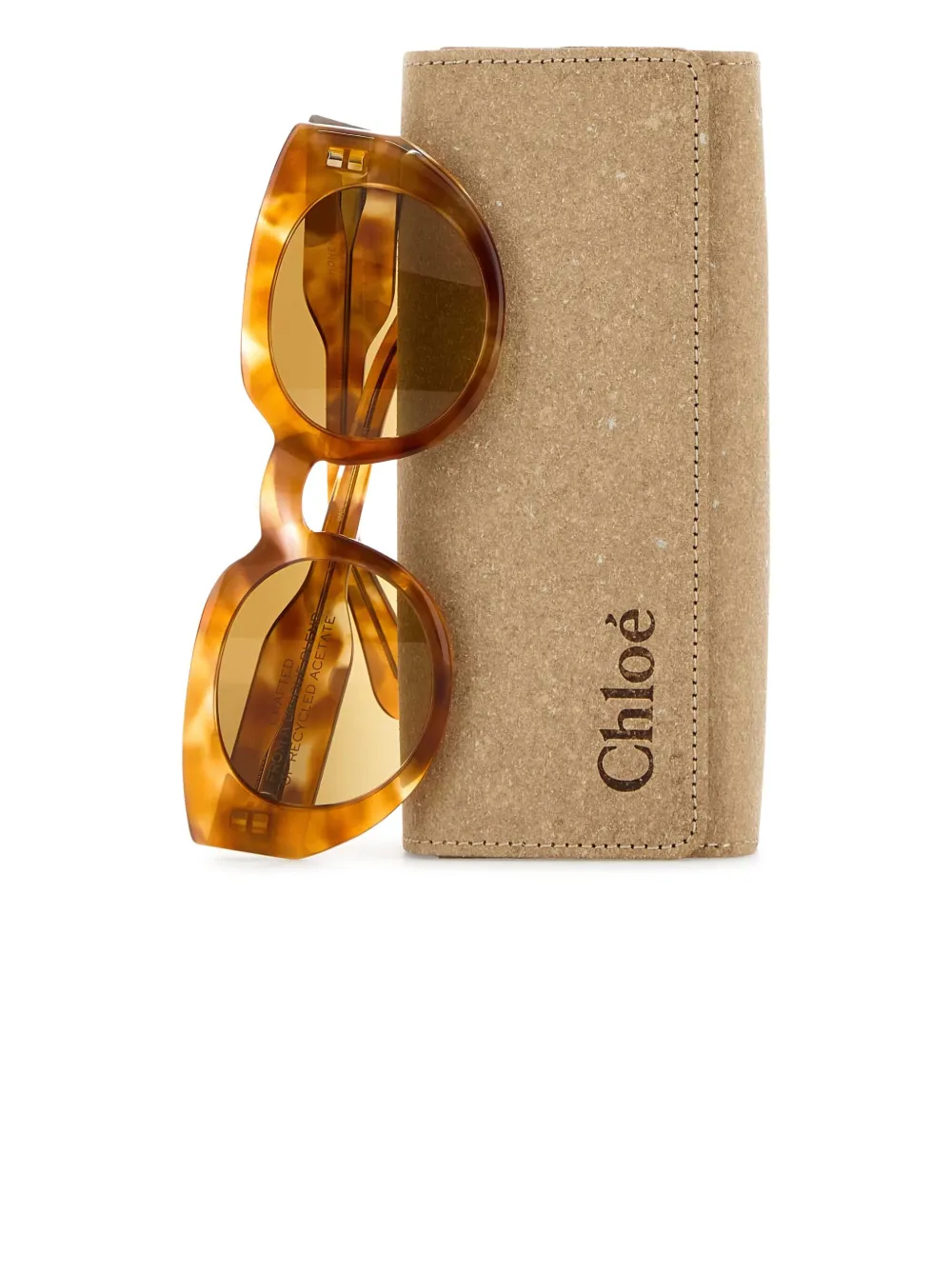 Chloé Eyewear Gayia zonnebril Bruin