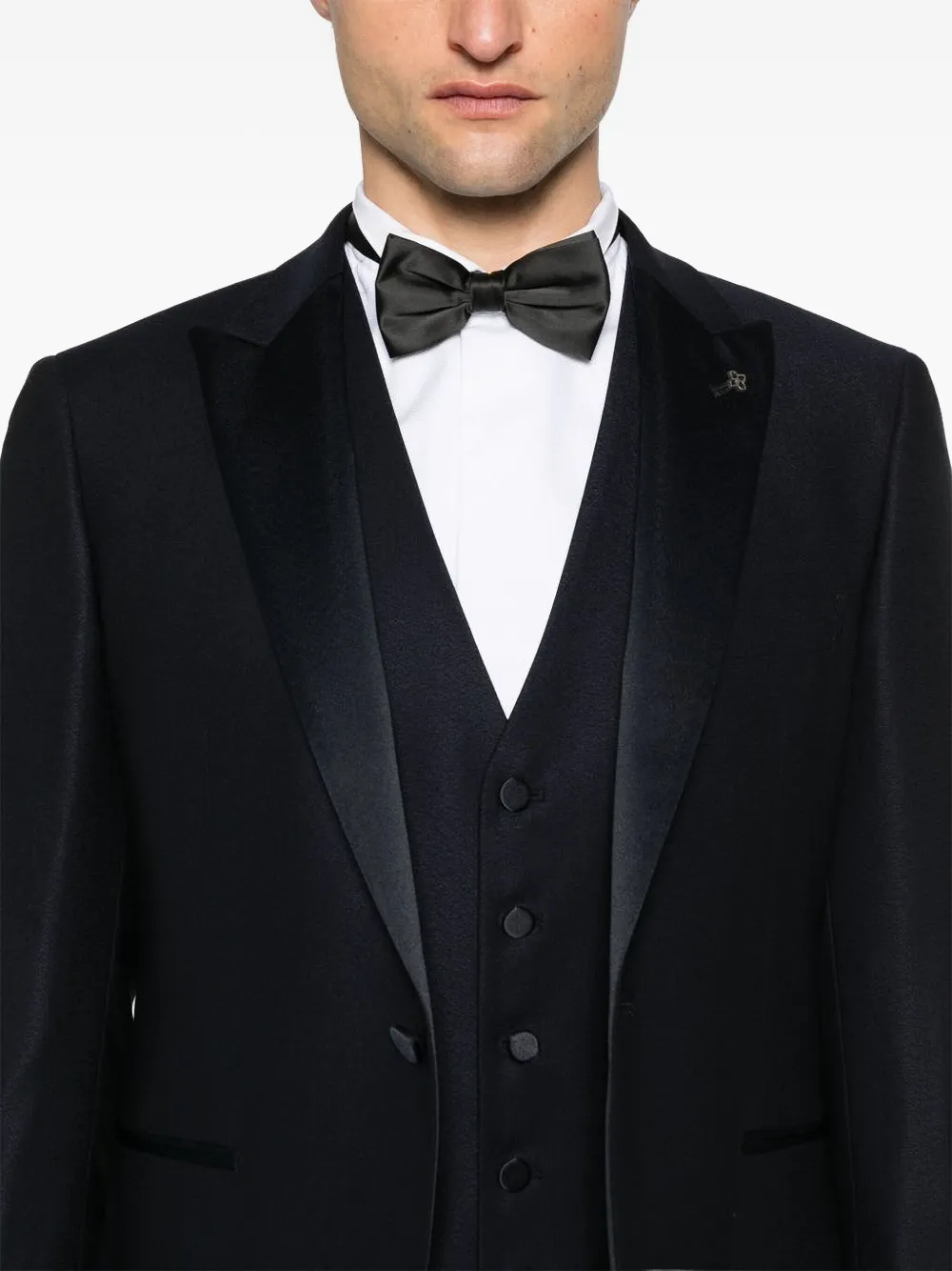 Tagliatore Pak met satijnen afwerking Blauw