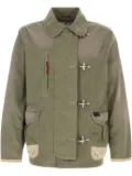Fay 4-Ganci twill jacket - Green