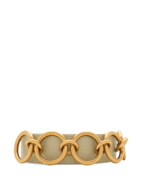 Burberry Ring 皮质腰带