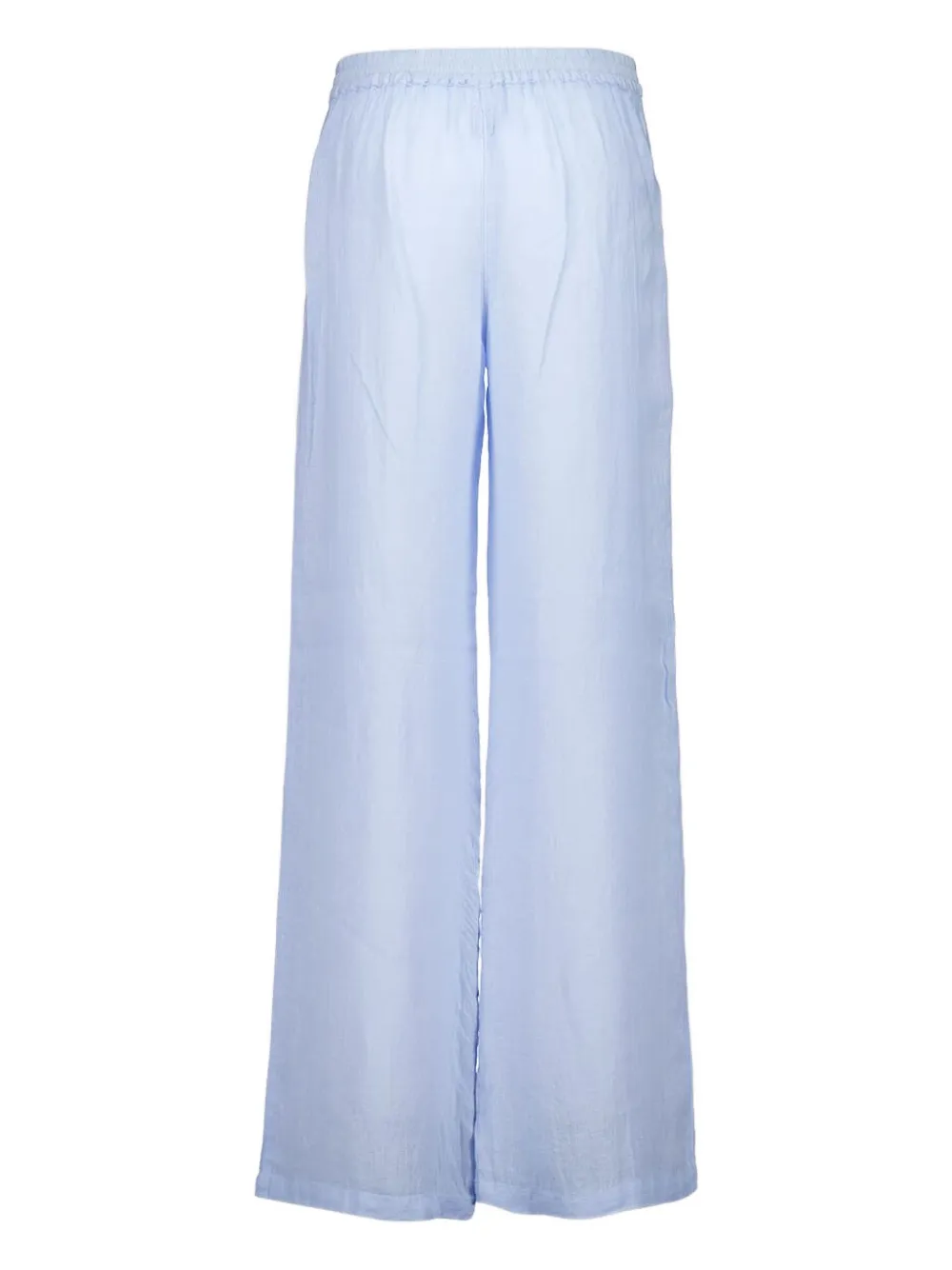 120% Lino high-rise trousers - Blauw