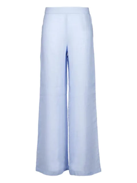 120% Lino high-rise trousers