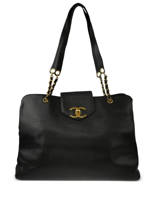 Grand sac porté épaule Supermodel (années 1995) - CHANEL Pre-Owned - Modalova