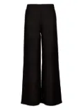 120% Lino linen palazzo pants - Black