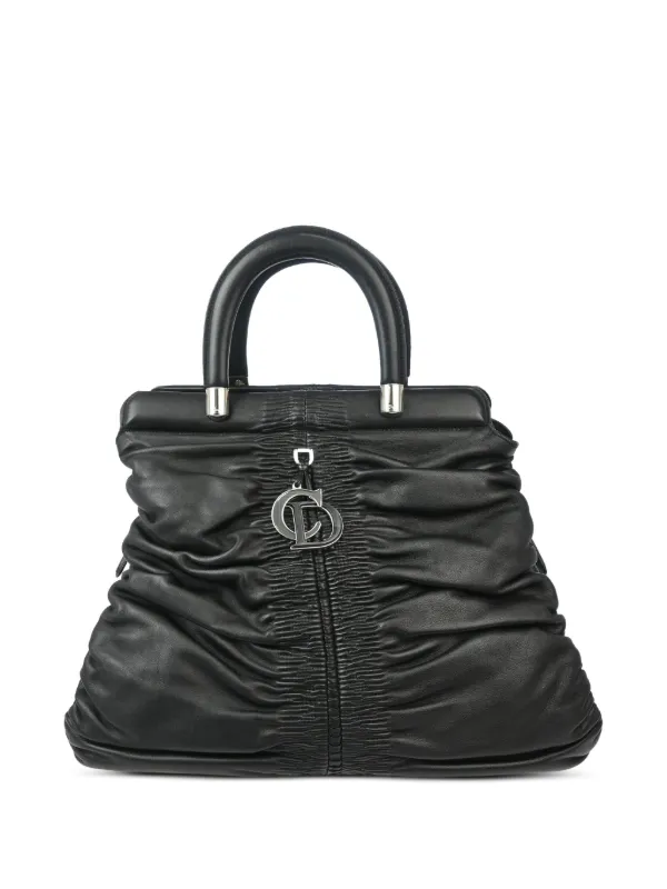 Christian Dior Pre-Owned 2008 カレーニナ ハンドバッグ | ブラック